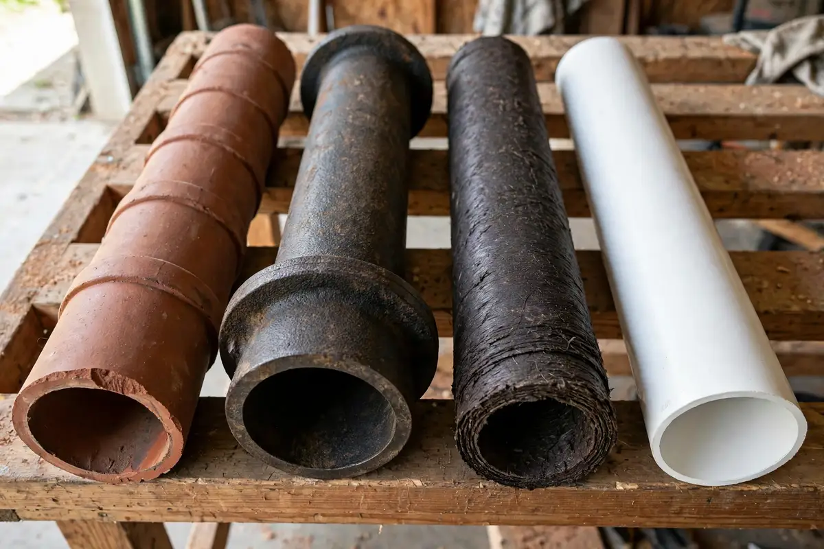 Materiales de Tuberías de Alcantarillado: Guía Completa — Sewer Line Repair Works
