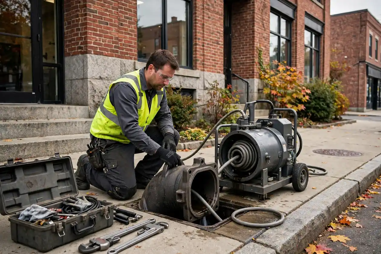 Commercial Sewer Services in Lynn, MA — Sewer Line Repair Works