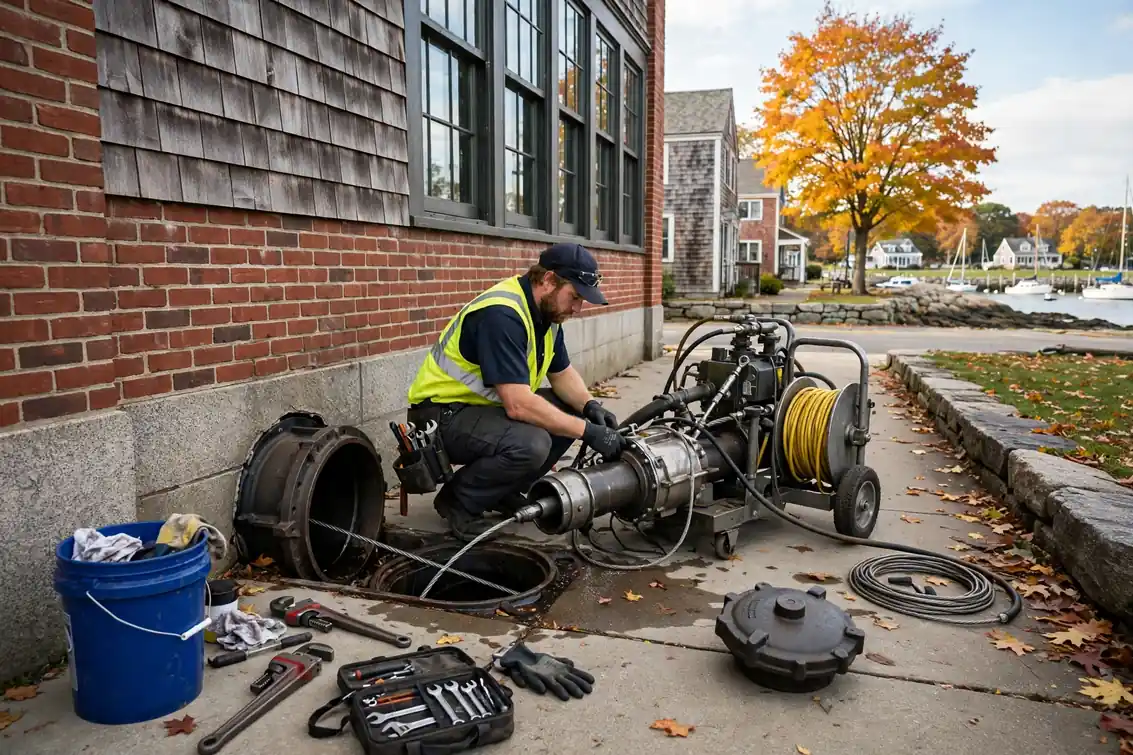 Commercial Sewer Services in Marblehead, MA — Sewer Line Repair Works