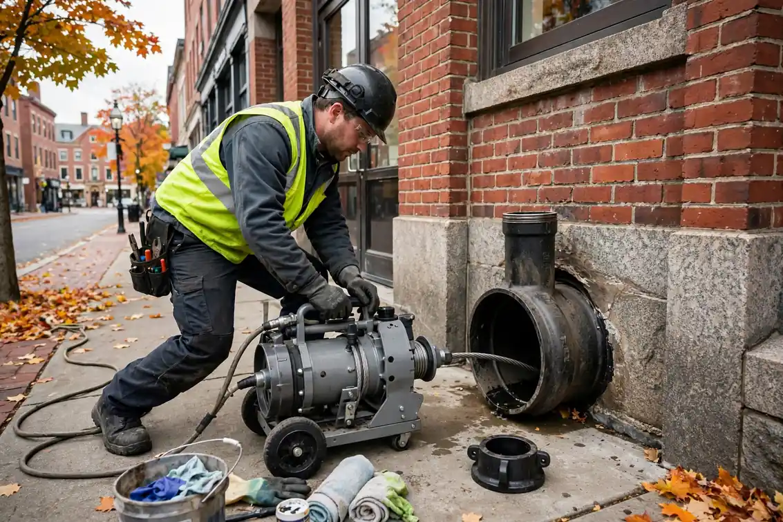 Commercial Sewer Services in Salem, MA — Sewer Line Repair Works