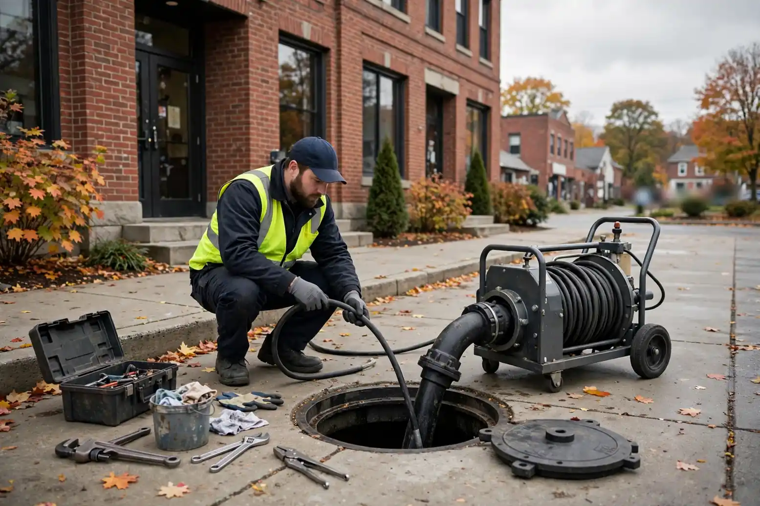 Commercial Sewer Services in Stoneham, MA — Sewer Line Repair Works