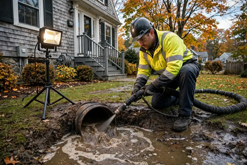 Emergency Sewer Repair in Danvers, MA — Sewer Line Repair Works