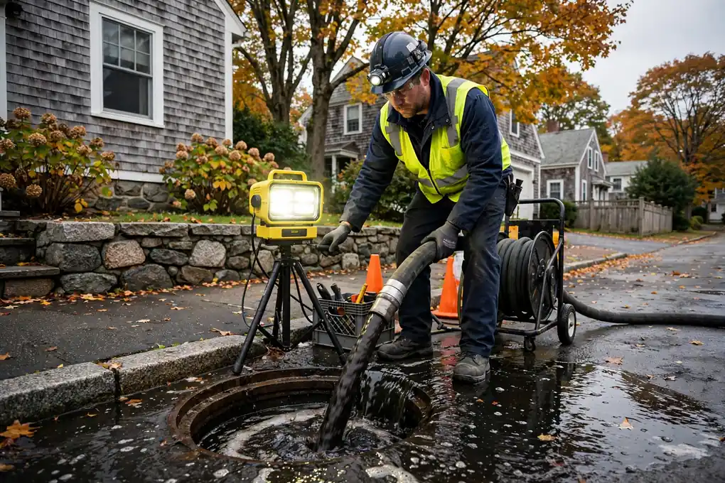 Emergency Sewer Repair in Marblehead, MA — Sewer Line Repair Works