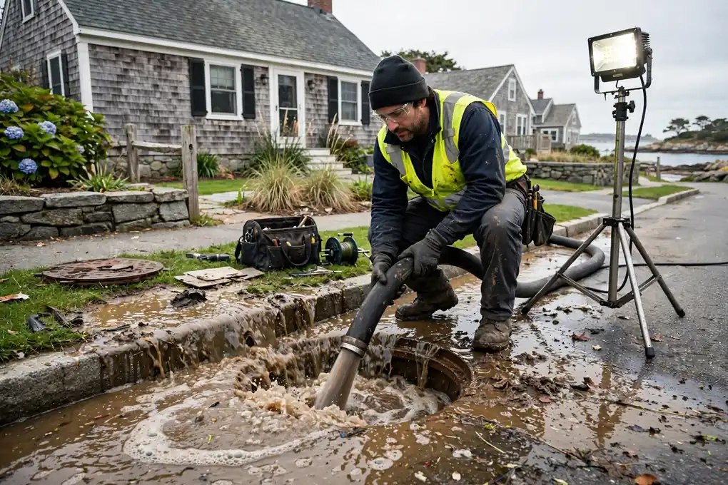 Emergency Sewer Repair in Nahant, MA — Sewer Line Repair Works