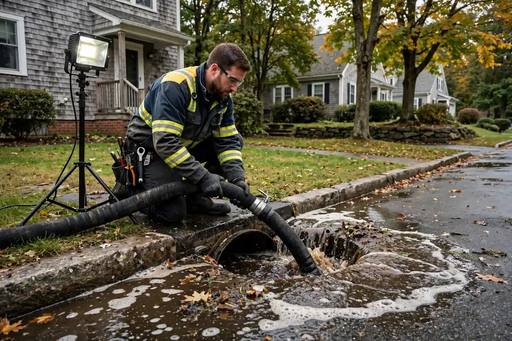 Emergency Sewer Repair in Stoneham, MA — Sewer Line Repair Works