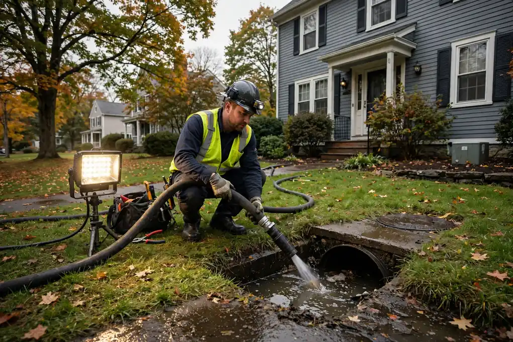 Emergency Sewer Repair in Wilmington, MA — Sewer Line Repair Works