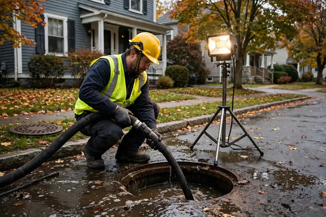 Emergency Sewer Repair in Woburn, MA — Sewer Line Repair Works