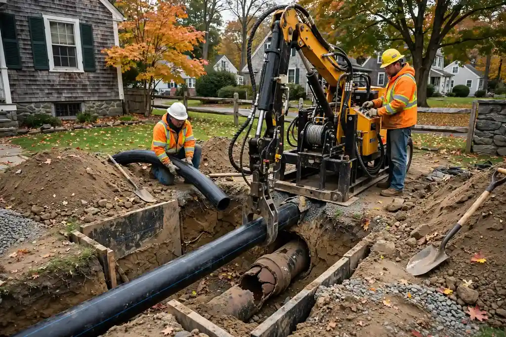 Pipe Bursting in Middleton, MA — Sewer Line Repair Works