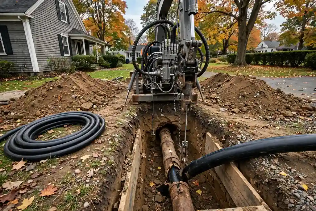 Pipe Bursting in North Reading, MA — Sewer Line Repair Works
