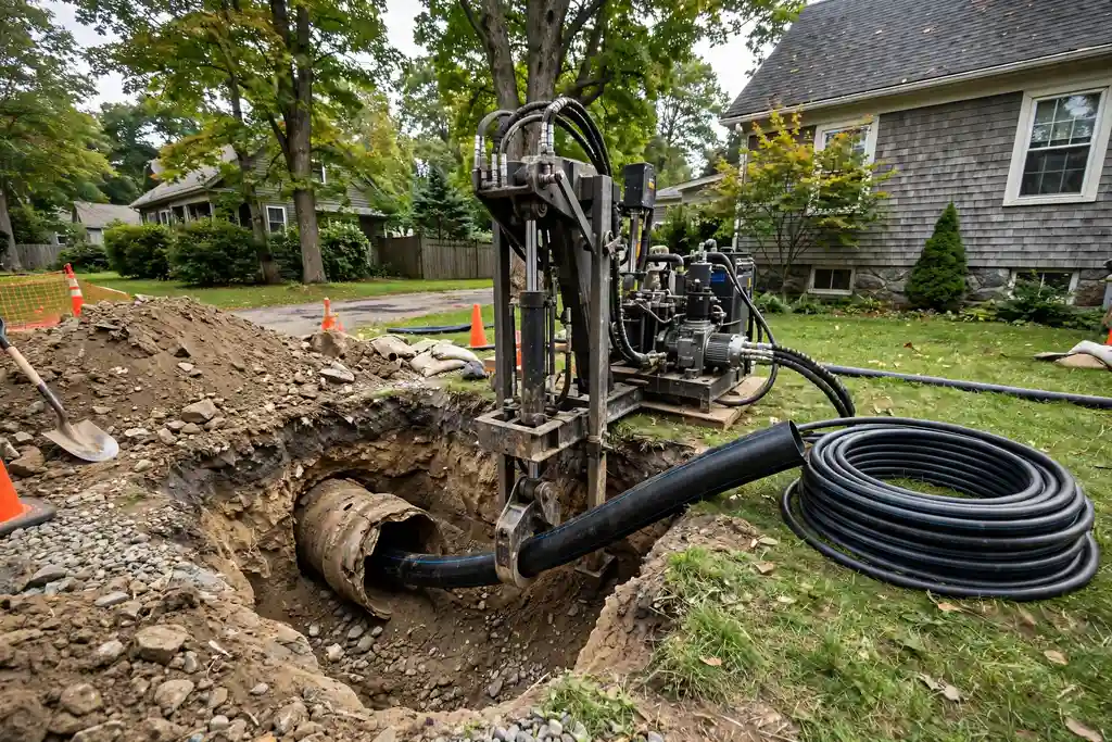 Pipe Bursting in Reading, MA — Sewer Line Repair Works