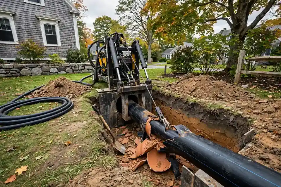 Pipe Bursting in Swampscott, MA — Sewer Line Repair Works