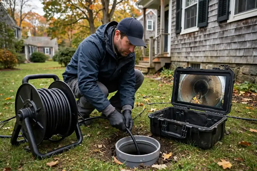 Sewer Camera Inspection in Beverly, MA — Sewer Line Repair Works