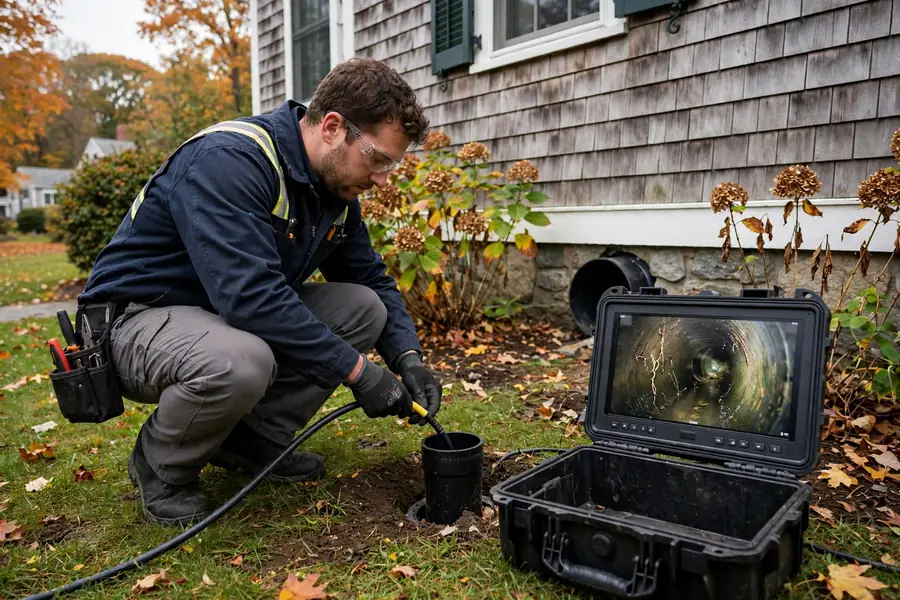 Sewer Camera Inspection in Essex, MA — Sewer Line Repair Works
