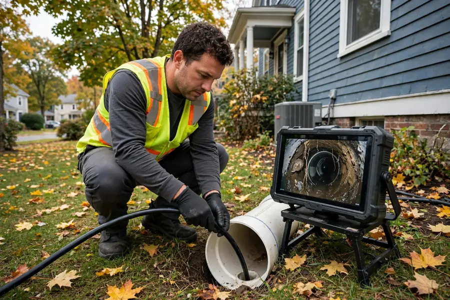 Sewer Camera Inspection in Lynn, MA — Sewer Line Repair Works