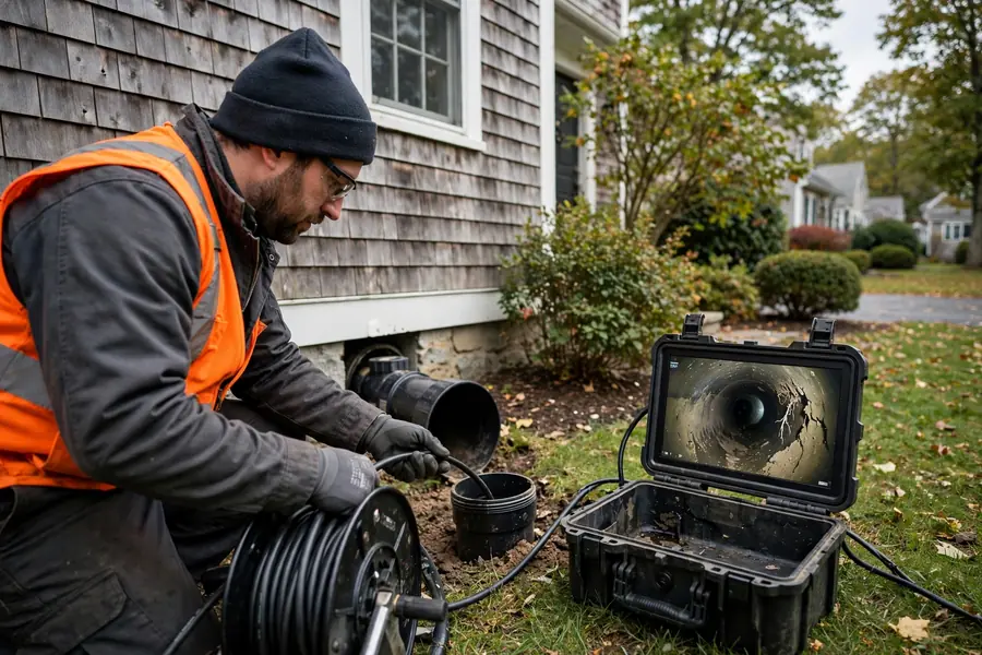 Sewer Camera Inspection in Lynnfield, MA — Sewer Line Repair Works