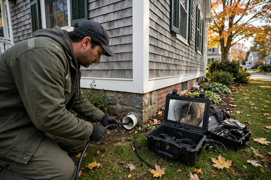 Sewer Camera Inspection in Melrose, MA — Sewer Line Repair Works