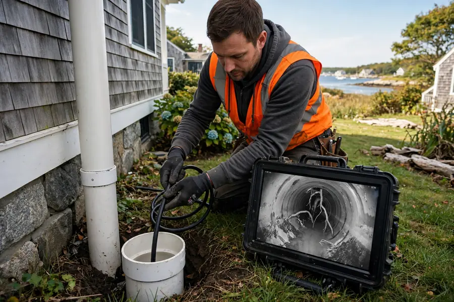 Sewer Camera Inspection in Nahant, MA — Sewer Line Repair Works