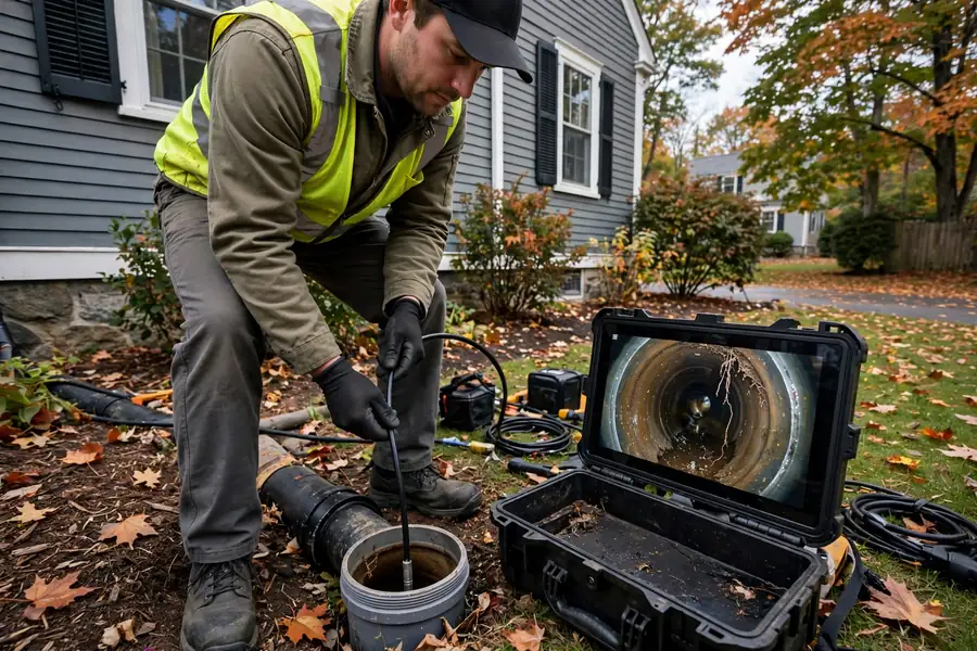 Sewer Camera Inspection in North Reading, MA — Sewer Line Repair Works