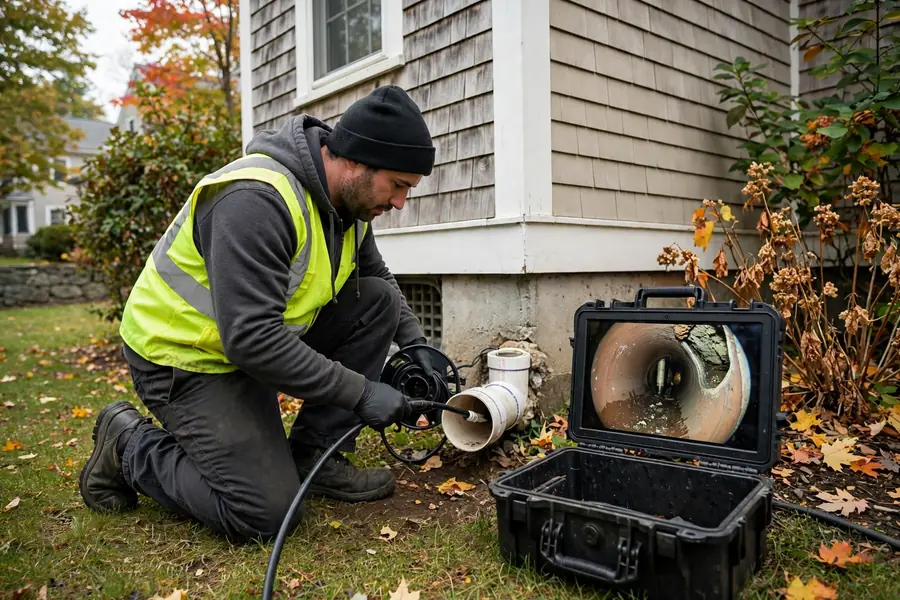 Sewer Camera Inspection in Reading, MA — Sewer Line Repair Works