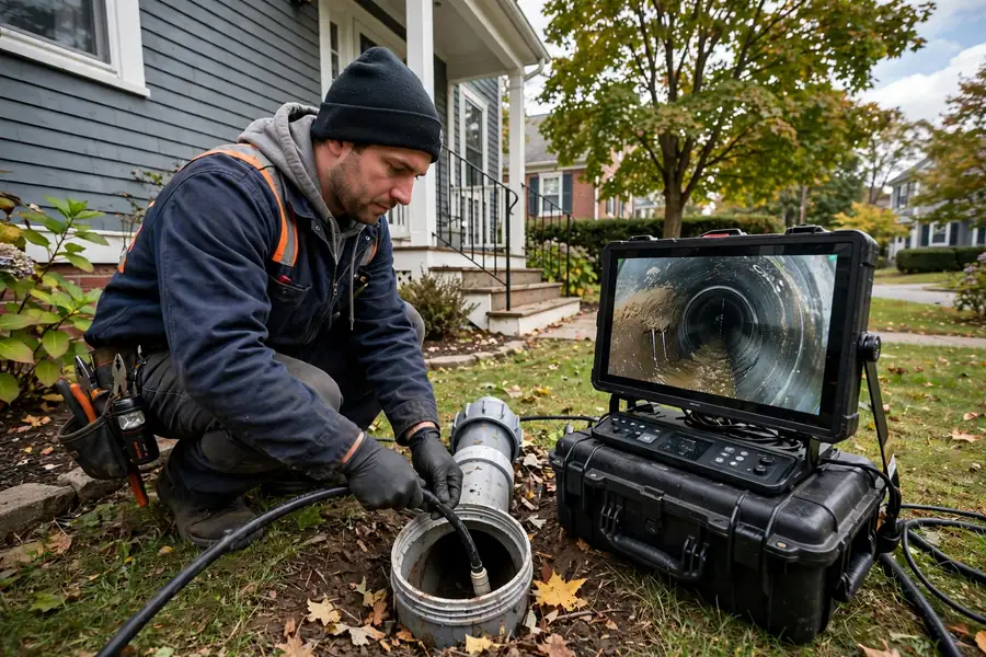 Sewer Camera Inspection in Revere, MA — Sewer Line Repair Works