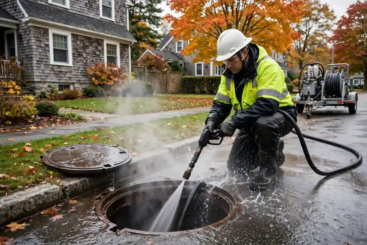 Sewer Line Cleaning in Danvers, MA — Sewer Line Repair Works