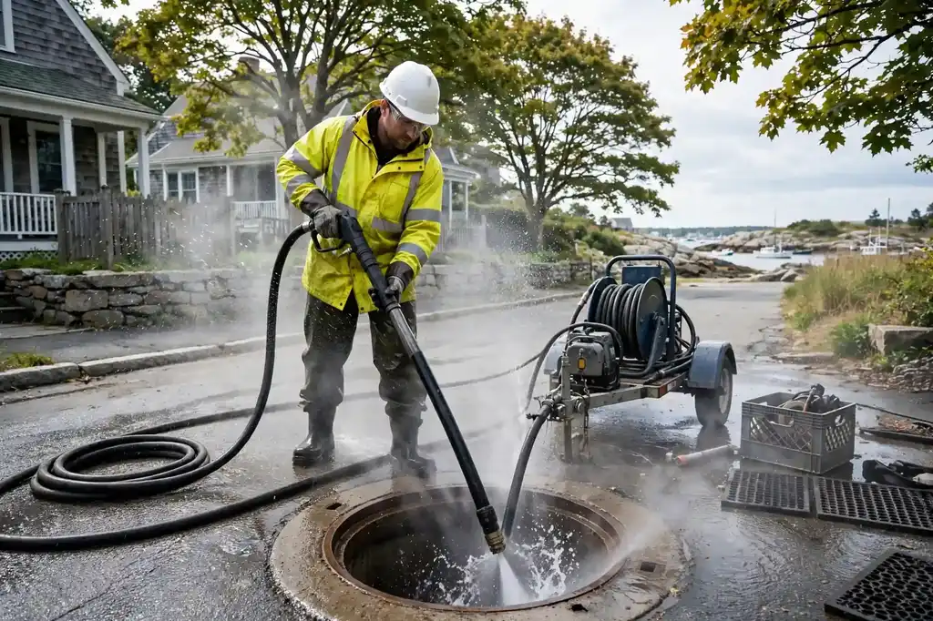 Sewer Line Cleaning in Gloucester, MA — Sewer Line Repair Works