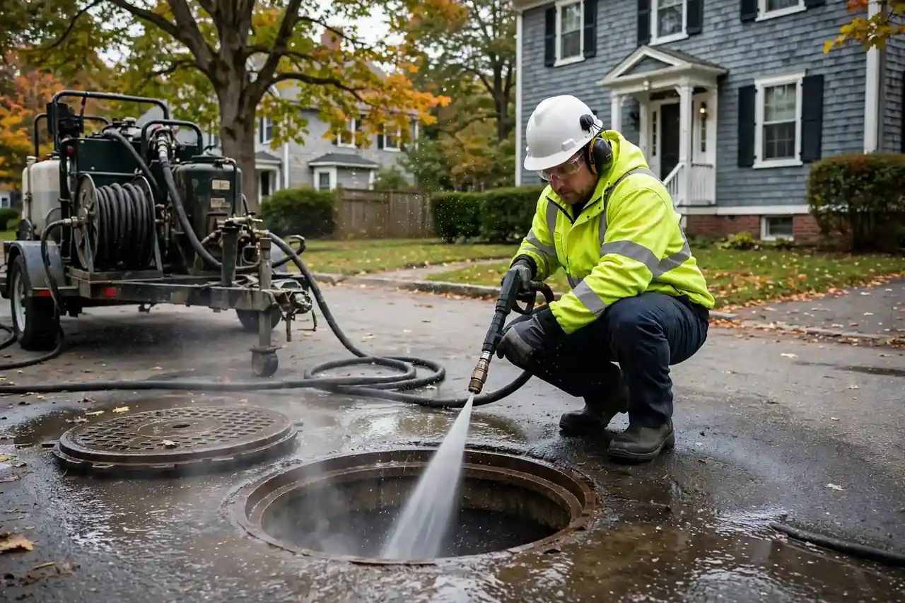 Sewer Line Cleaning in Lynnfield, MA — Sewer Line Repair Works