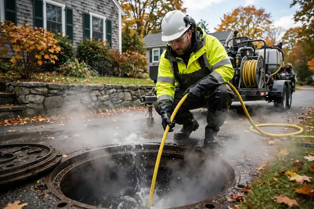 Sewer Line Cleaning in Middleton, MA — Sewer Line Repair Works