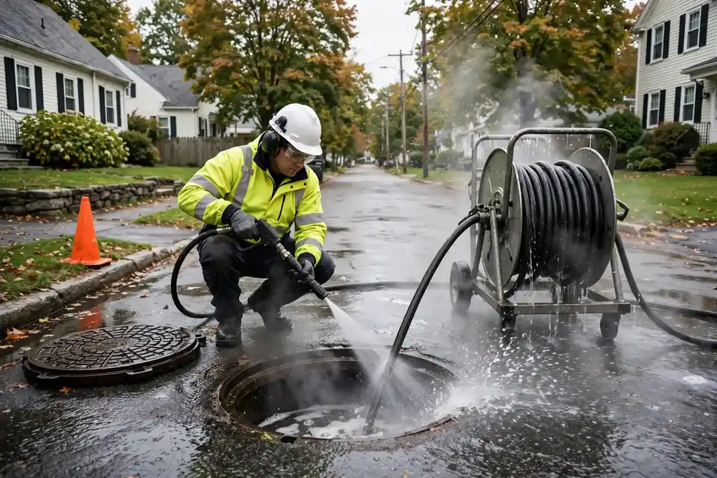 Sewer Line Cleaning in Reading, MA — Sewer Line Repair Works