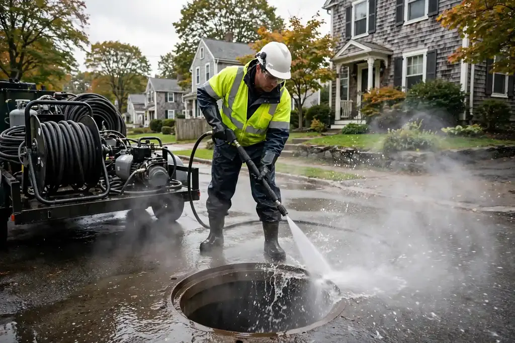 Sewer Line Cleaning in Revere, MA — Sewer Line Repair Works