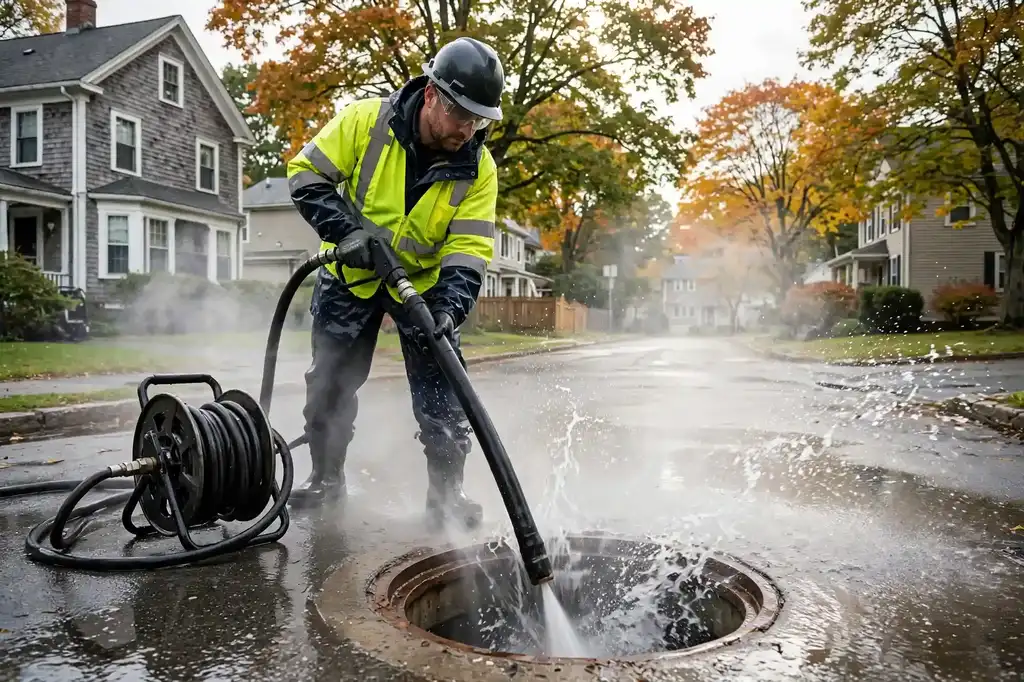 Sewer Line Cleaning in Saugus, MA — Sewer Line Repair Works