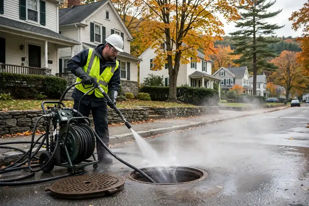 Sewer Line Cleaning in Stoneham, MA — Sewer Line Repair Works