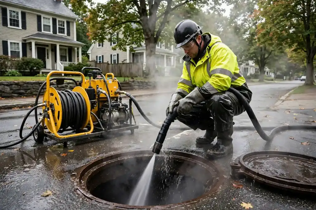 Sewer Line Cleaning in Wakefield, MA — Sewer Line Repair Works