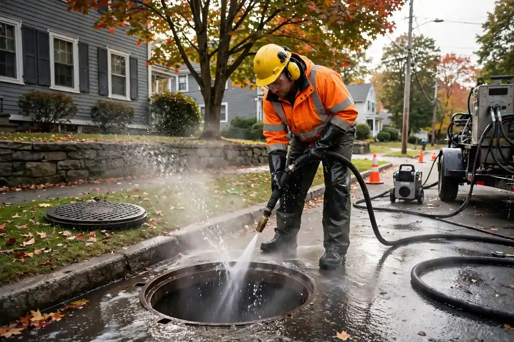 Sewer Line Cleaning in Woburn, MA — Sewer Line Repair Works
