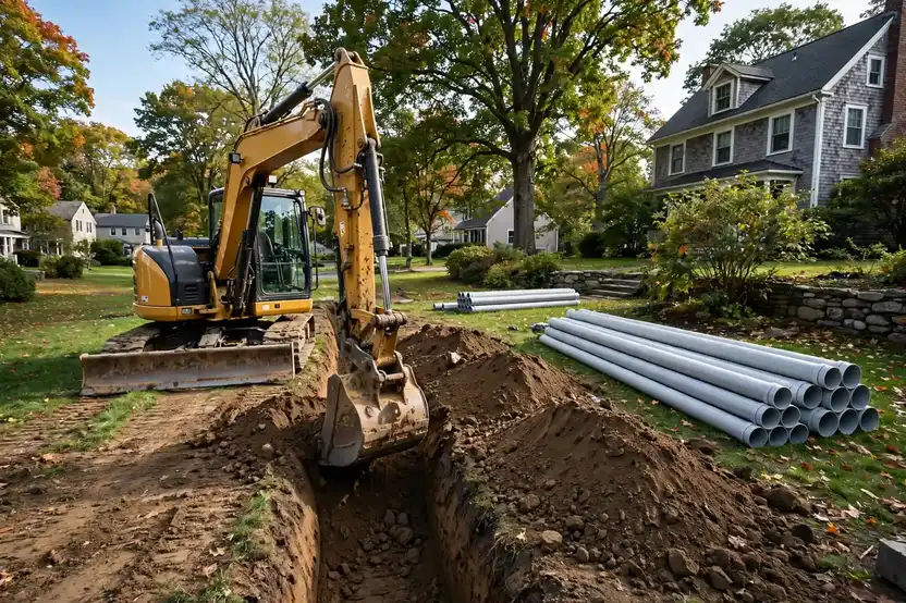 Sewer Line Installation in Beverly, MA — Sewer Line Repair Works