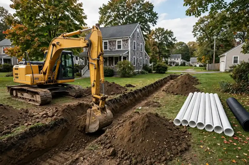 Sewer Line Installation in Burlington, MA — Sewer Line Repair Works