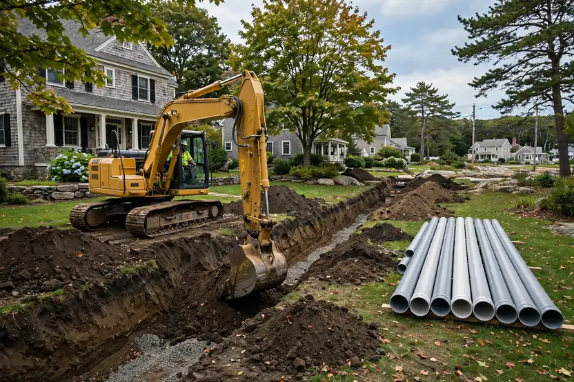 Sewer Line Installation in Gloucester, MA — Sewer Line Repair Works