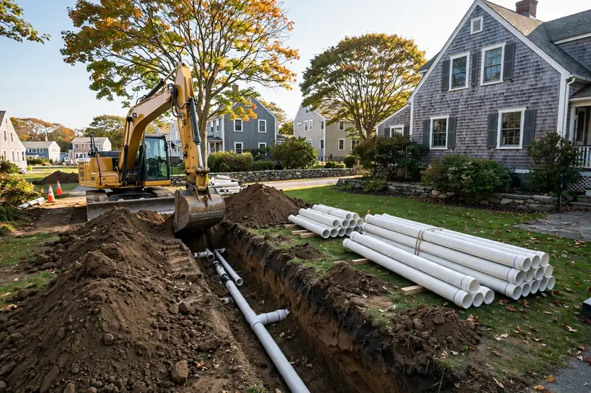 Sewer Line Installation in Marblehead, MA — Sewer Line Repair Works