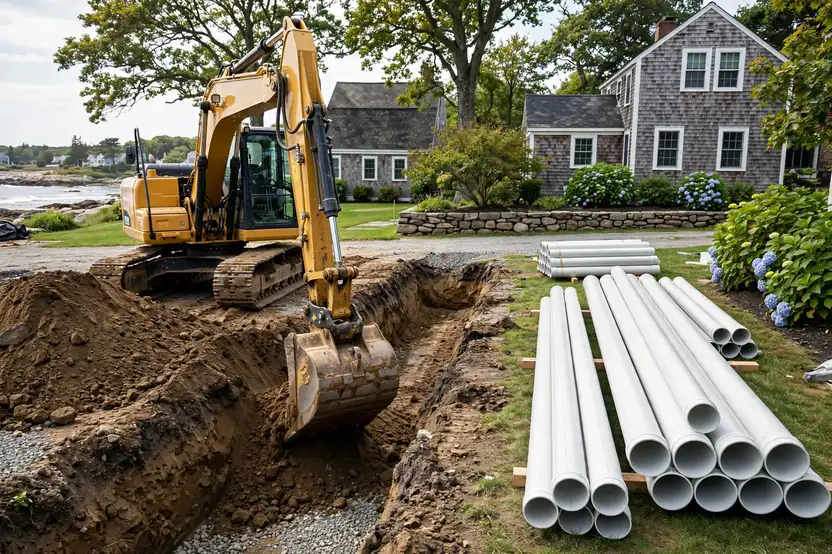 Sewer Line Installation in Nahant, MA — Sewer Line Repair Works