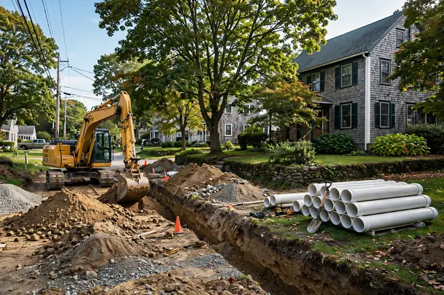 Sewer Line Installation in Swampscott, MA — Sewer Line Repair Works