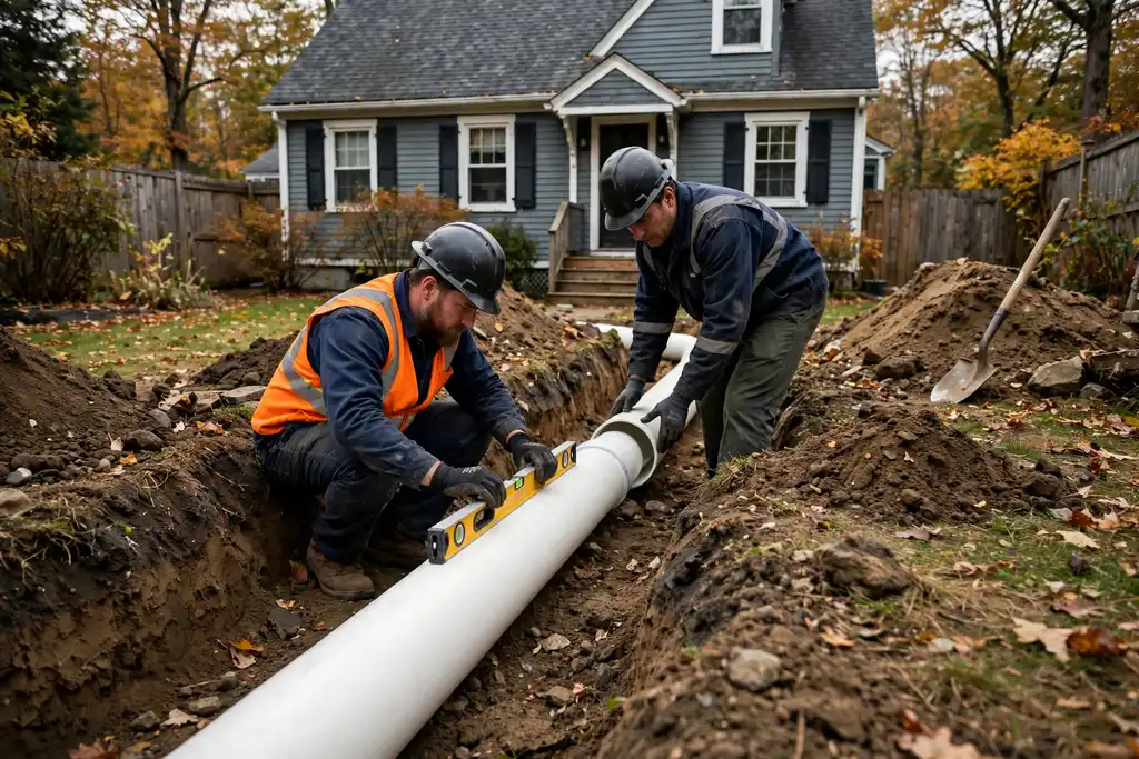 Sewer Line Replacement in Beverly, MA — Sewer Line Repair Works