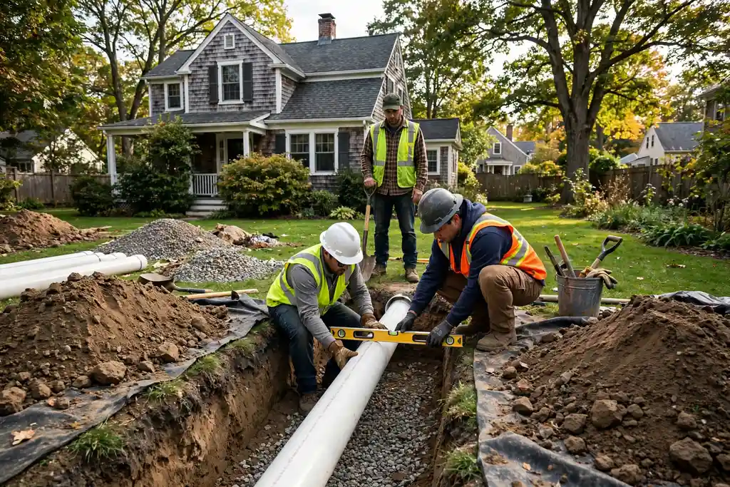 Sewer Line Replacement in Danvers, MA — Sewer Line Repair Works