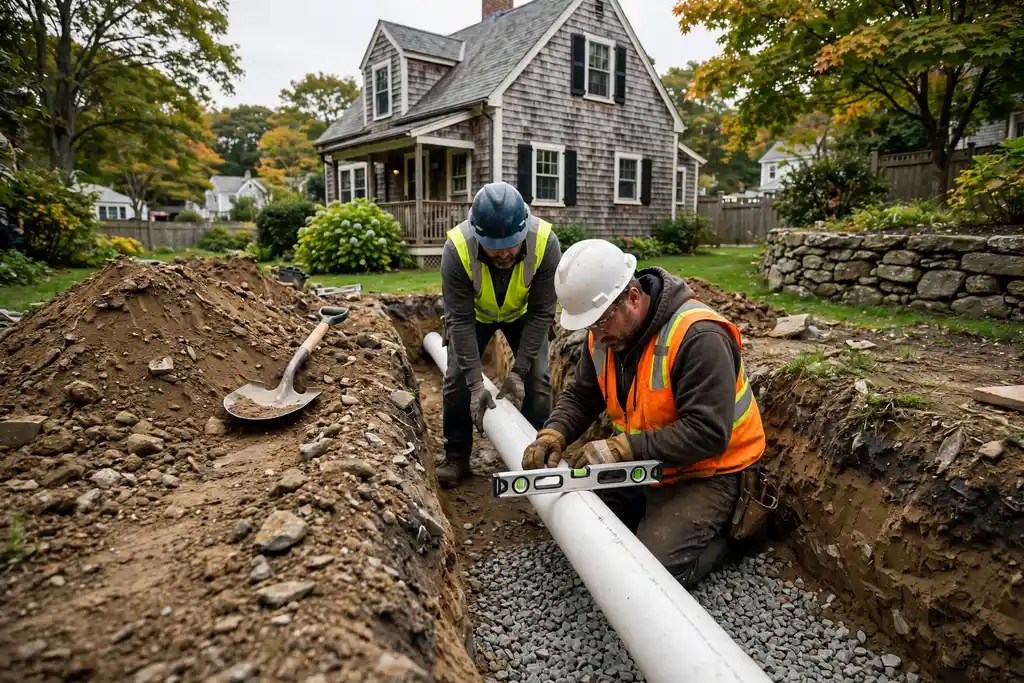 Sewer Line Replacement in Gloucester, MA — Sewer Line Repair Works