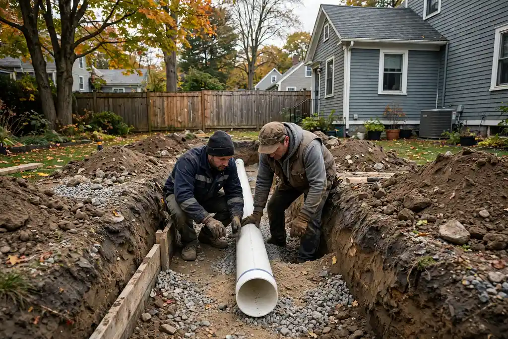 Sewer Line Replacement in Lynn, MA — Sewer Line Repair Works