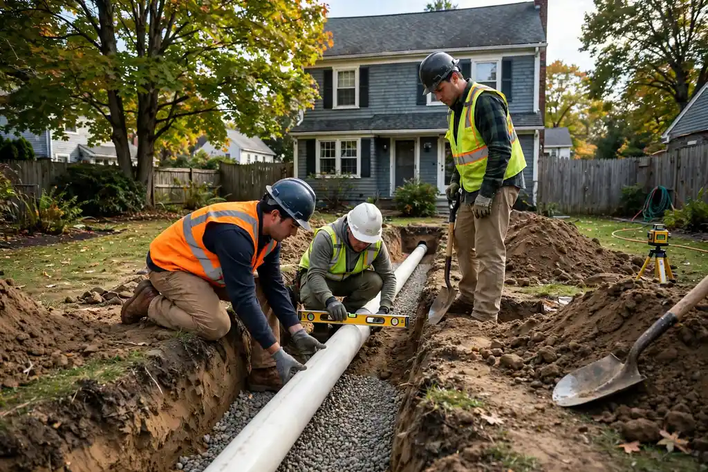 Sewer Line Replacement in Melrose, MA — Sewer Line Repair Works