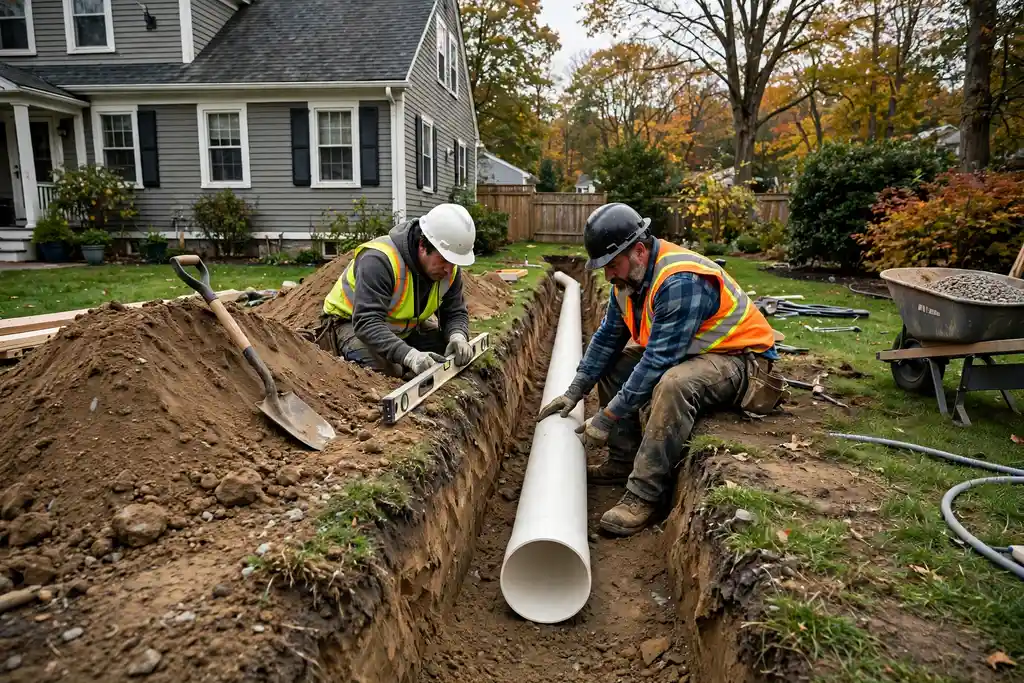 Sewer Line Replacement in Middleton, MA — Sewer Line Repair Works