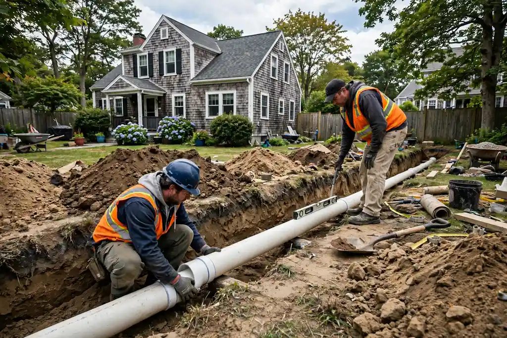 Sewer Line Replacement in Nahant, MA — Sewer Line Repair Works