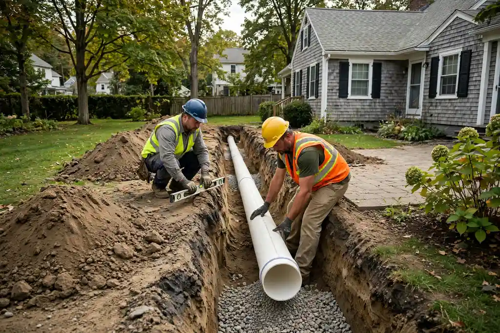 Sewer Line Replacement in Reading, MA — Sewer Line Repair Works