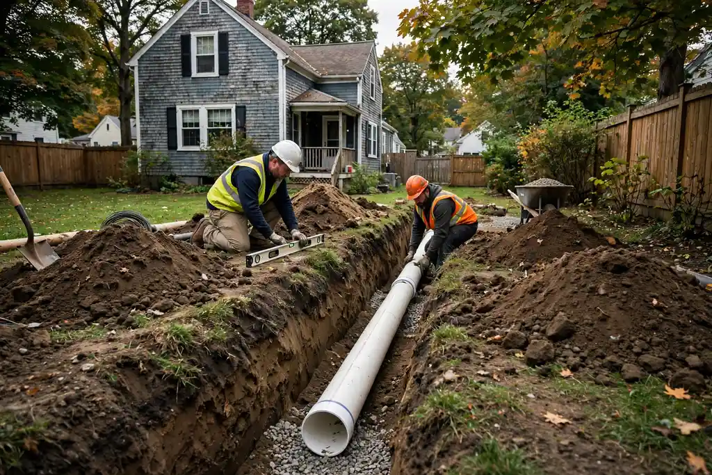 Sewer Line Replacement in Saugus, MA — Sewer Line Repair Works