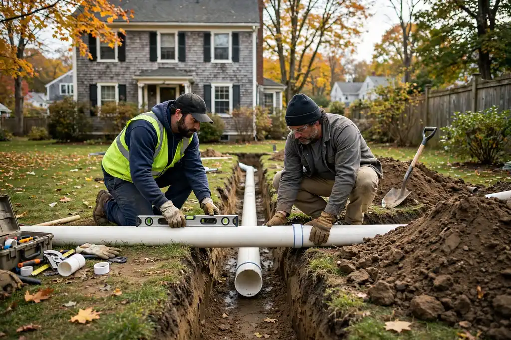 Sewer Line Replacement in Wakefield, MA — Sewer Line Repair Works